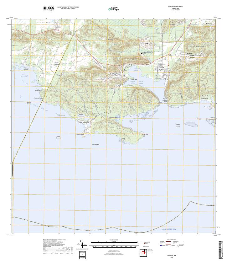 Guanica topographic map thumbnail