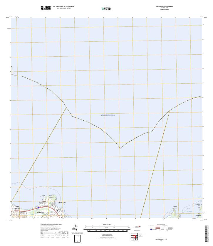 Fajardo OE N topographic map thumbnail