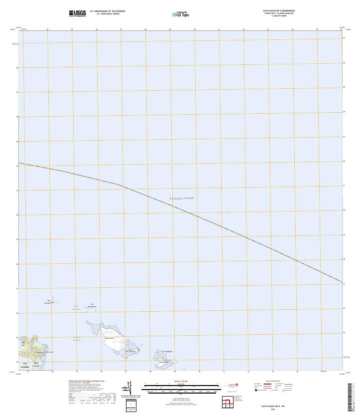 Cayo Icacos OE N topographic map thumbnail