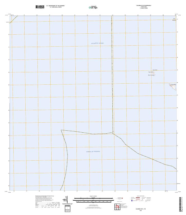 Culebra OE W topographic map thumbnail