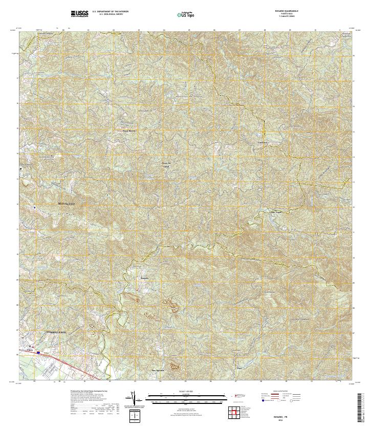Rosario topographic map thumbnail