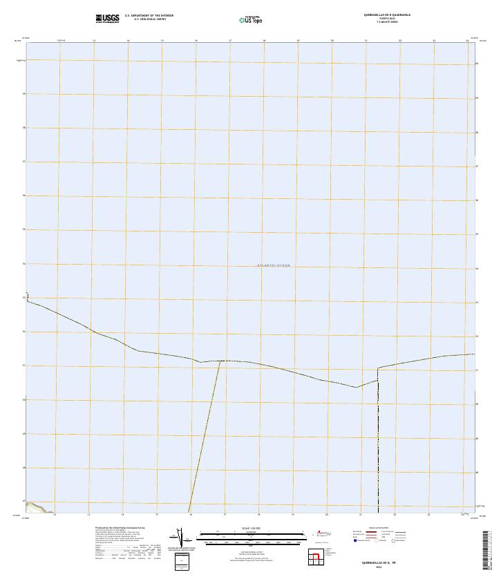 Quebradillas OE N topographic map thumbnail