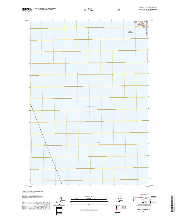 Sitka C-7 OE S NE topographic map thumbnail