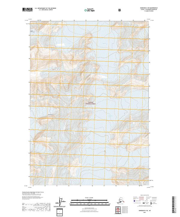 Sumdum B-3 SE 2021 topographic map thumbnail