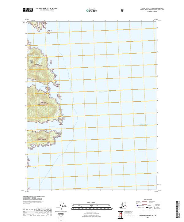 Prince Rupert D-6 SW topographic map thumbnail
