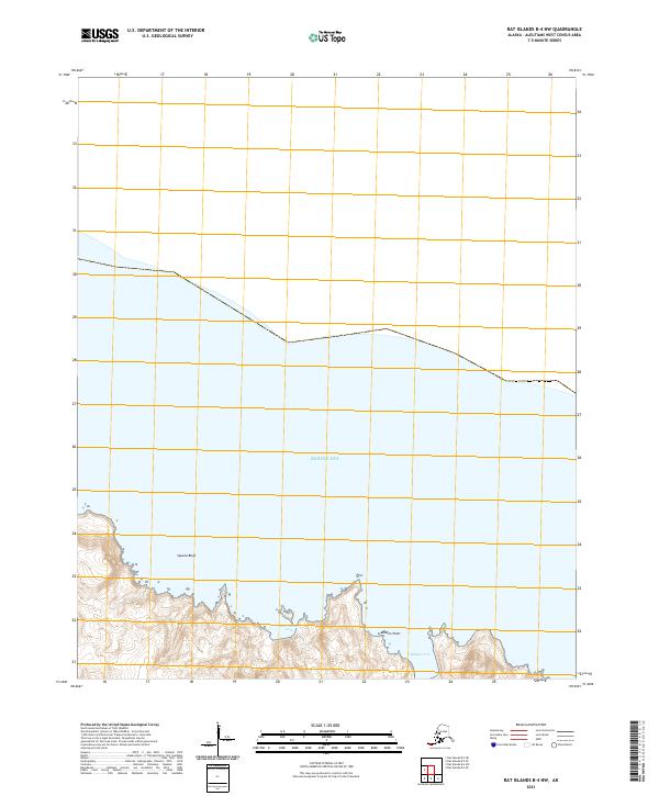Rat Islands B-4 NW topographic map thumbnail