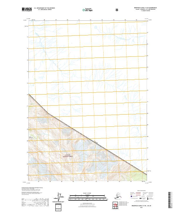 Bradfield Canal C-5 SE topographic map thumbnail
