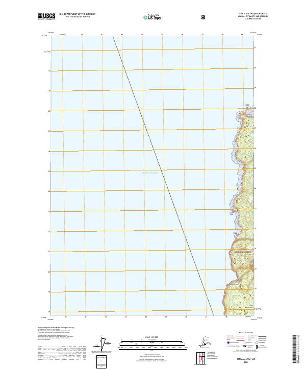 Sitka A-6 SW topographic map thumbnail