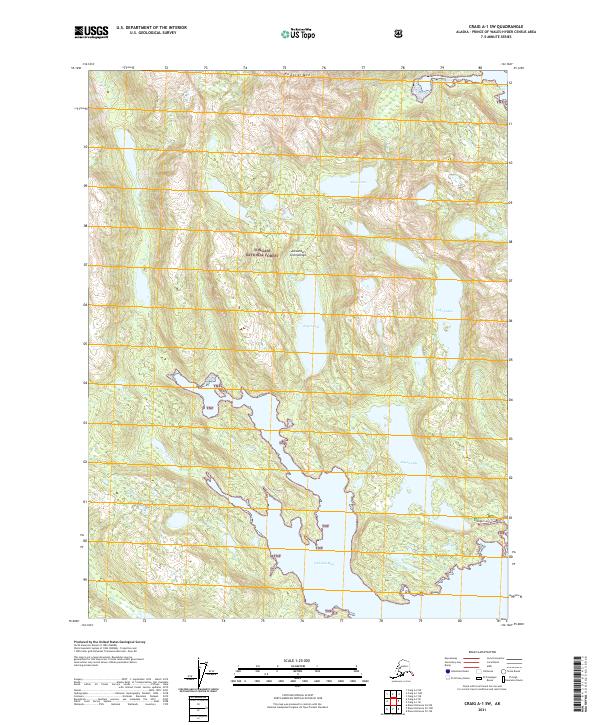 Craig A-1 SW topographic map thumbnail