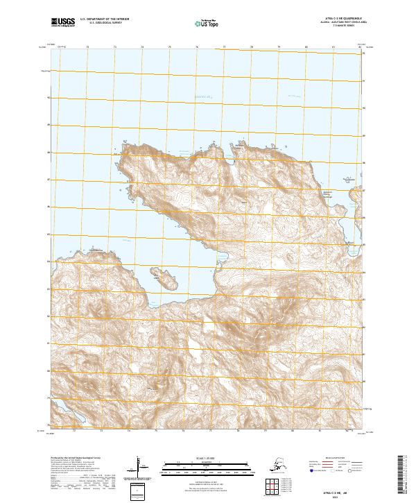 Atka C-2 NE topographic map thumbnail