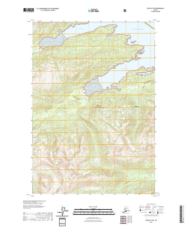 Sitka D-5 SW 2021 topographic map thumbnail