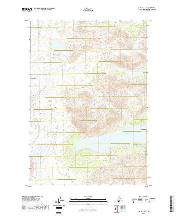 Karluk C-1 SE topographic map thumbnail
