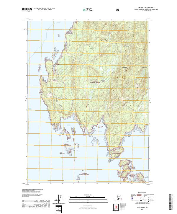 Craig D-6 NE topographic map thumbnail