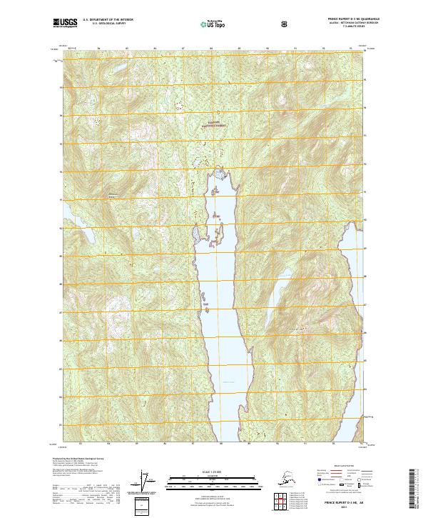 Prince Rupert D-3 NE topographic map thumbnail