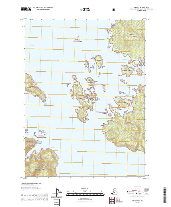 Craig A-3 SW 2021 topographic map thumbnail
