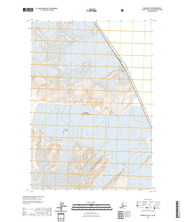 Sumdum D-3 SW 2021 topographic map thumbnail