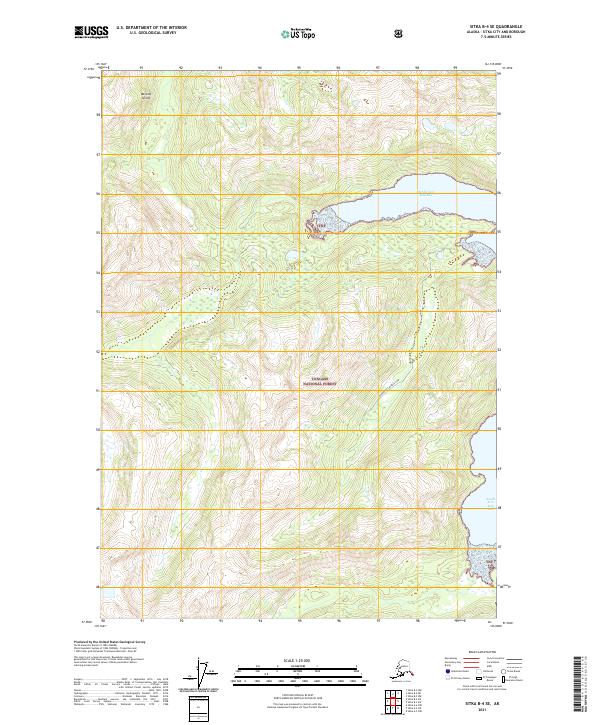 Sitka B-4 SE 2021 topographic map thumbnail