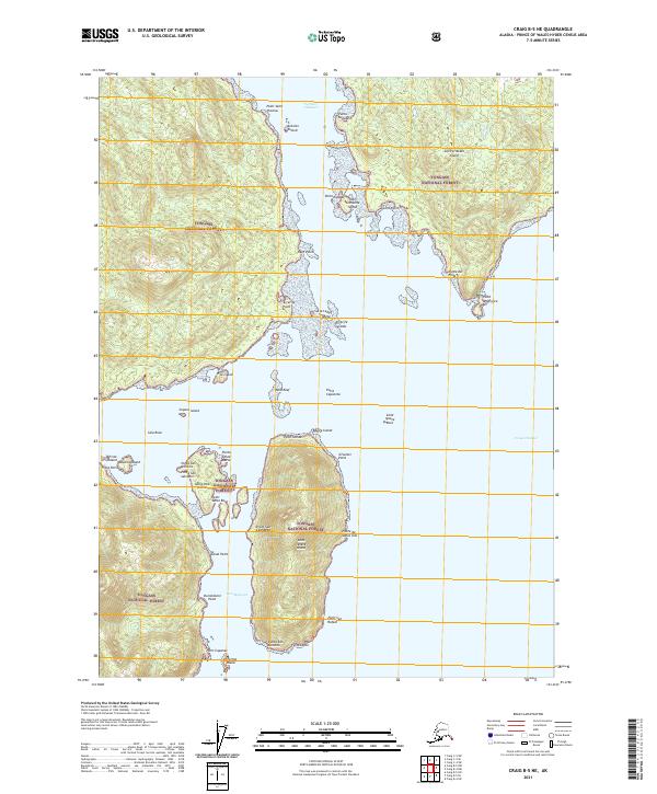 Craig B-5 NE topographic map thumbnail