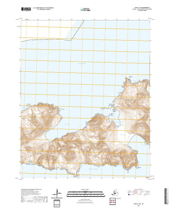 Atka C-4 SE topographic map thumbnail
