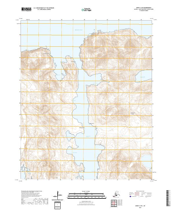 Adak C-2 SE topographic map thumbnail