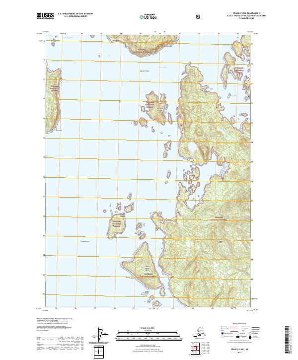 Craig C-5 NE topographic map thumbnail