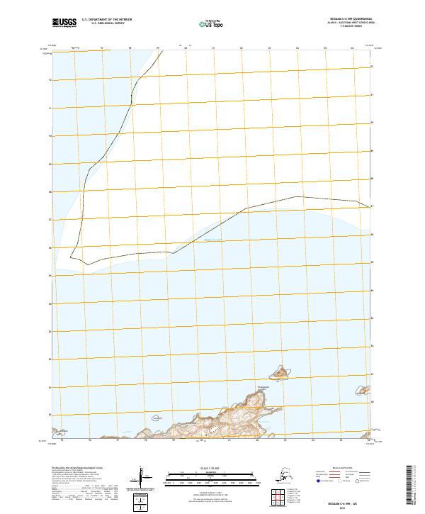 Seguam C-6 NW topographic map thumbnail