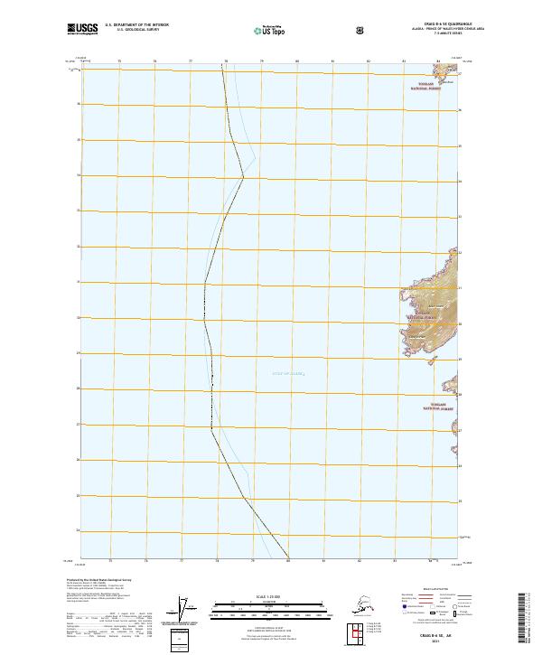 Craig B-6 SE 2021 topographic map thumbnail