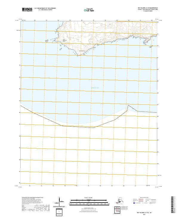 Rat Islands A-3 SE topographic map thumbnail