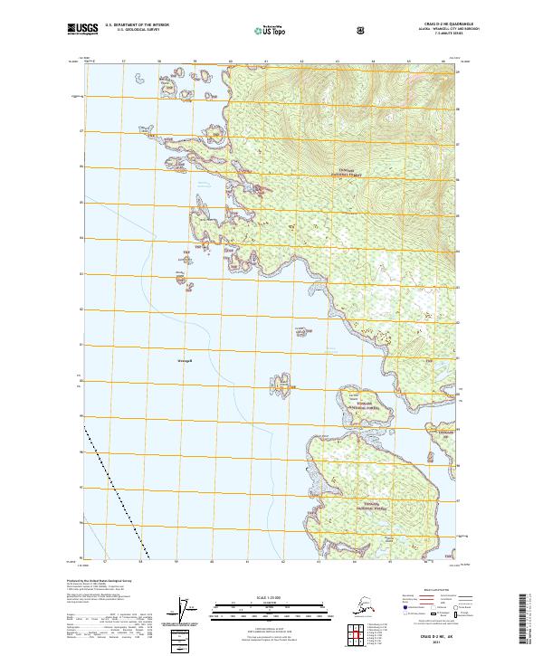 Craig D-2 NE topographic map thumbnail