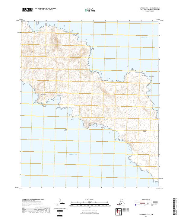 Rat Islands B-4 SE topographic map thumbnail