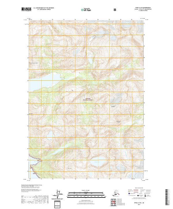 Sitka A-4 SE topographic map thumbnail