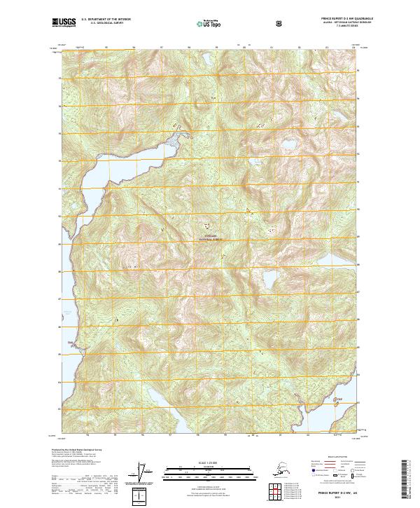 Prince Rupert D-2 NW topographic map thumbnail