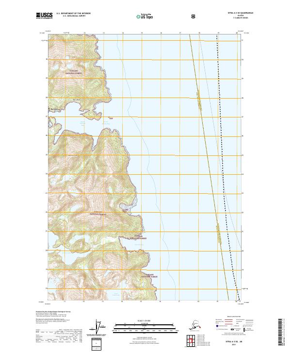 Sitka A-3 SE 2021 topographic map thumbnail