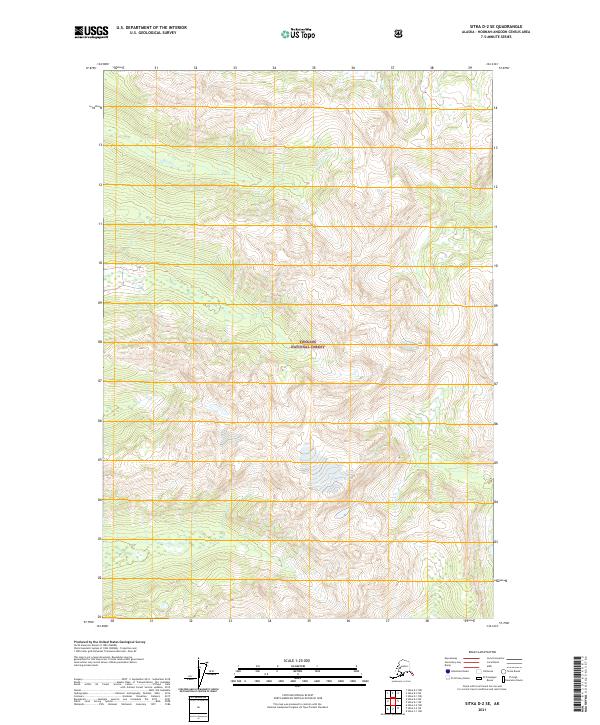 Sitka D-2 SE 2021 topographic map thumbnail