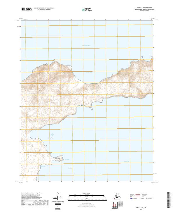 Adak C-6 SE topographic map thumbnail