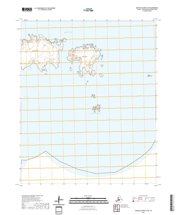 Gareloi Island B-2 SW topographic map thumbnail