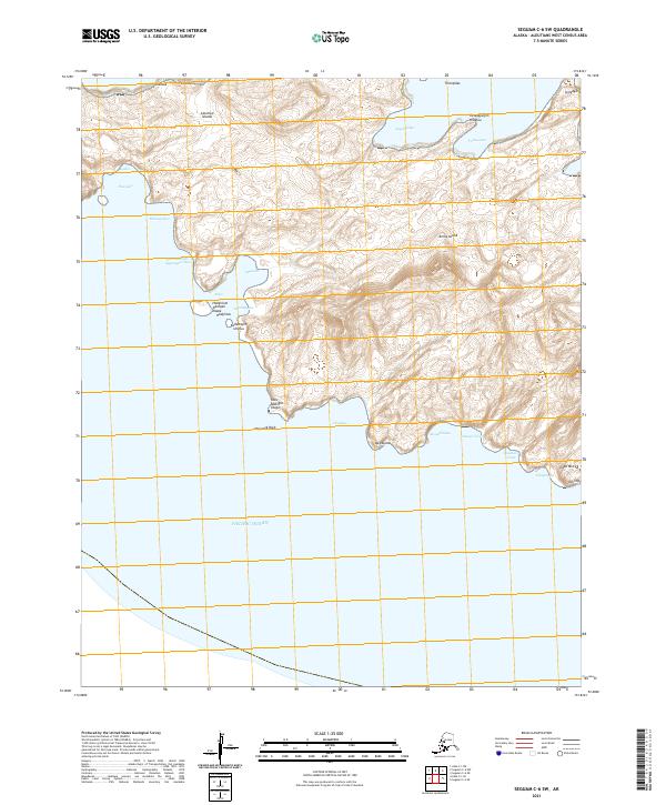 Seguam C-6 SW topographic map thumbnail
