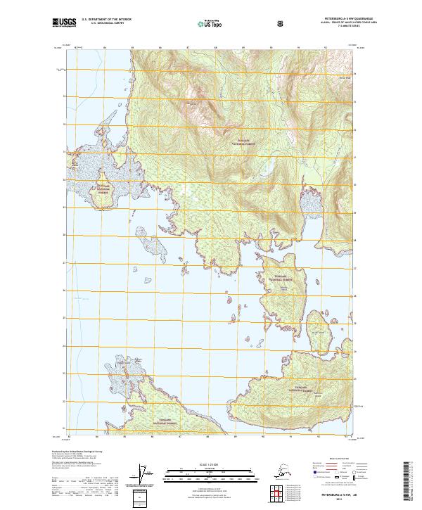 Petersburg A-5 NW topographic map thumbnail