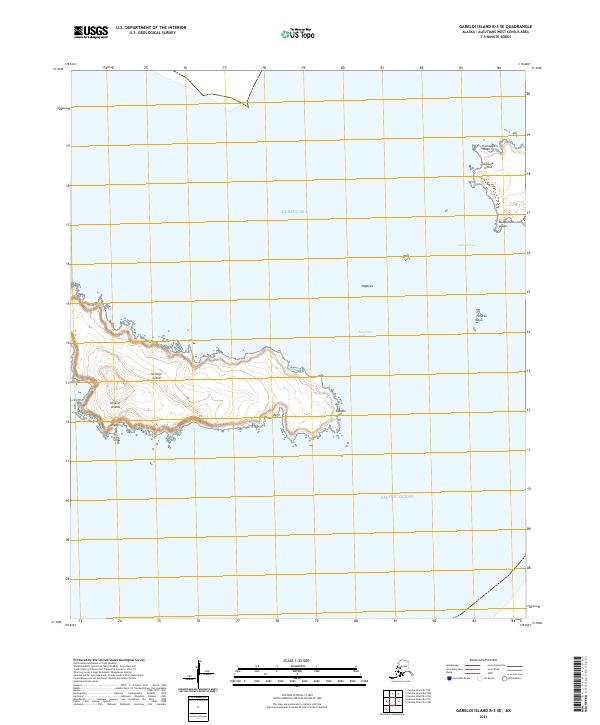 Gareloi Island B-3 SE topographic map thumbnail