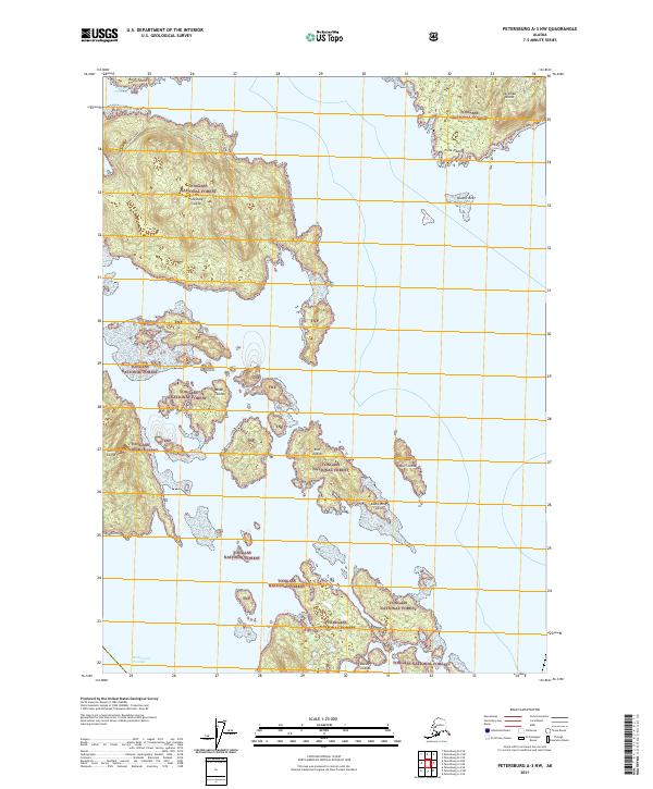 Petersburg A-3 NW topographic map thumbnail