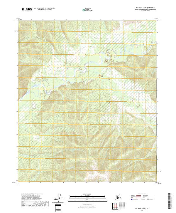 Big Delta C-5 SE 2021 topographic map thumbnail