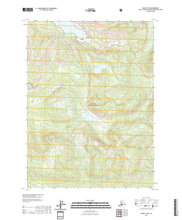 Craig B-3 NW topographic map thumbnail