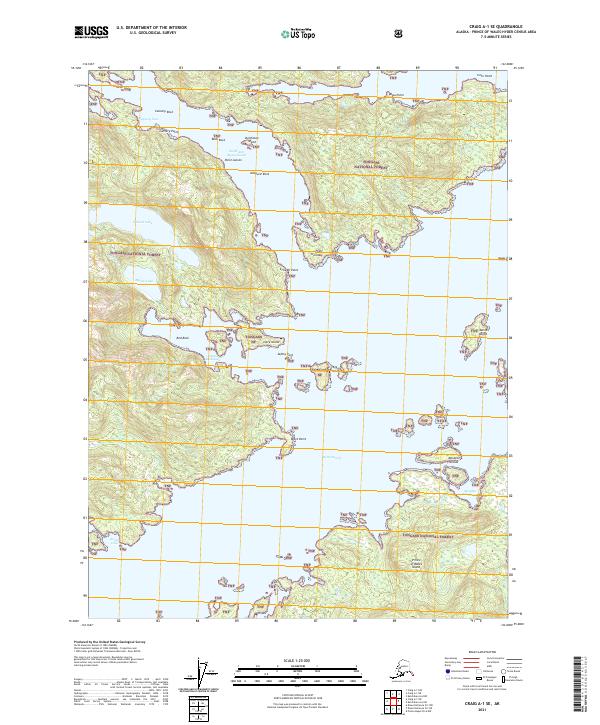 Craig A-1 SE 2021 topographic map thumbnail