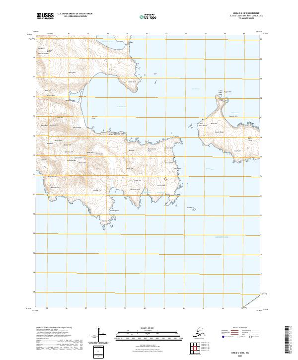 Kiska C-2 NE 2021 topographic map thumbnail