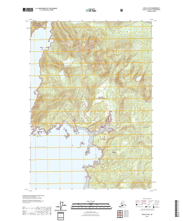 Sitka A-6 NE 2021 topographic map thumbnail