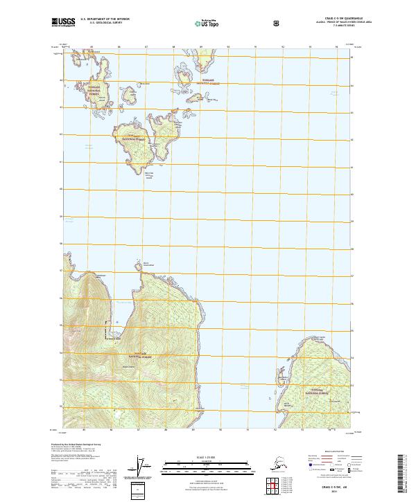 Craig C-5 SW 2021 topographic map thumbnail