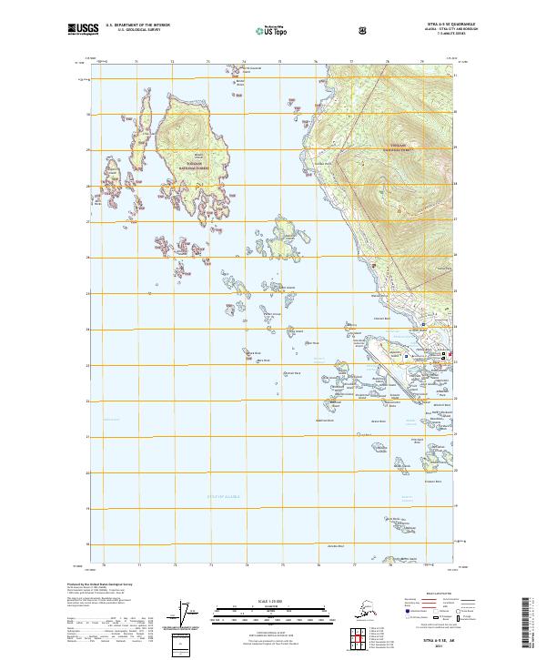 Sitka A-5 SE topographic map thumbnail