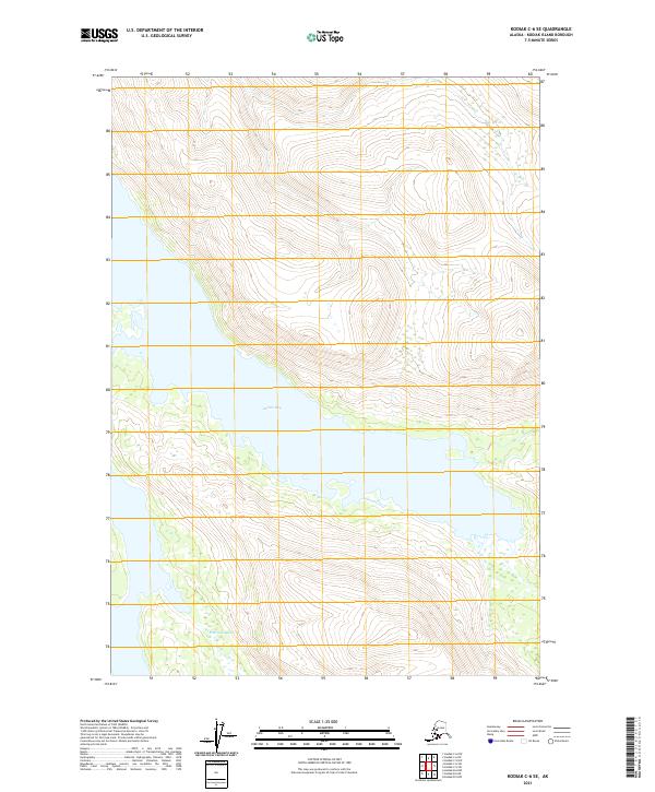 Kodiak C-6 SE topographic map thumbnail