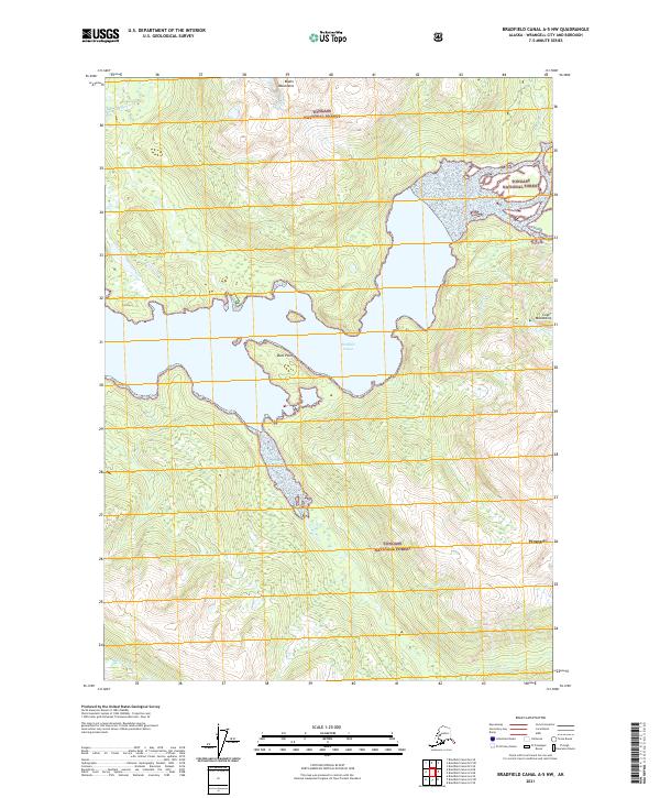 Bradfield Canal A-5 NW topographic map thumbnail