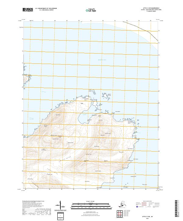 Attu C-3 NE topographic map thumbnail